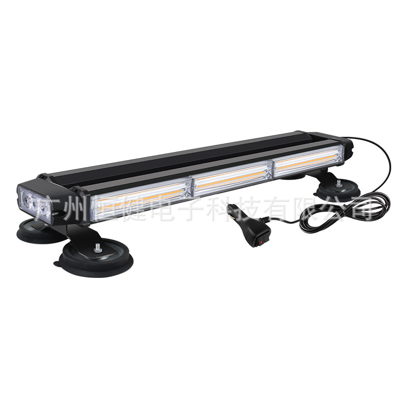 Recommend COB roof light flash bumper light car truck engineering rescue vehicle roadblock signal light LED warning light