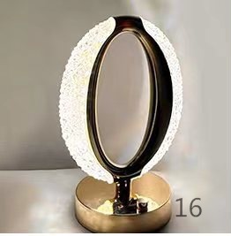 Transfronterizo USB lámpara de mesa simple pista Cielo atmósfera dormitorio de carga táctil lámpara de noche de tres colores de luz cambiante luz de la noche