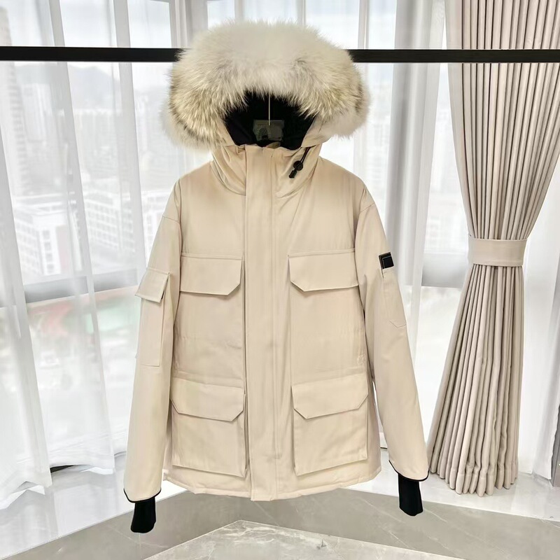 Expetion 高版本大鹅羽绒服08款远征男女同款加拿大连帽加厚外套|undefined