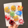 The new creative emo emotional dripping sweaty hairpiece emoticon package card, Douyin, the same clip female