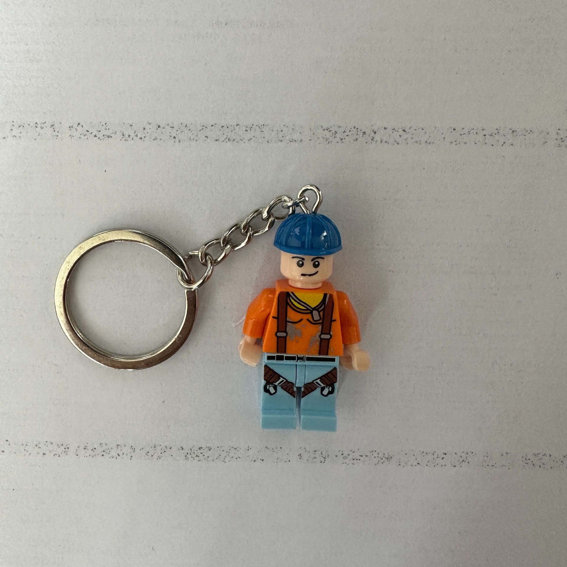 Toy Story Batman Llavero de bloques de construcción Buzz Lightyear Marvel Spider-Man Batman Pato Donald Mickey