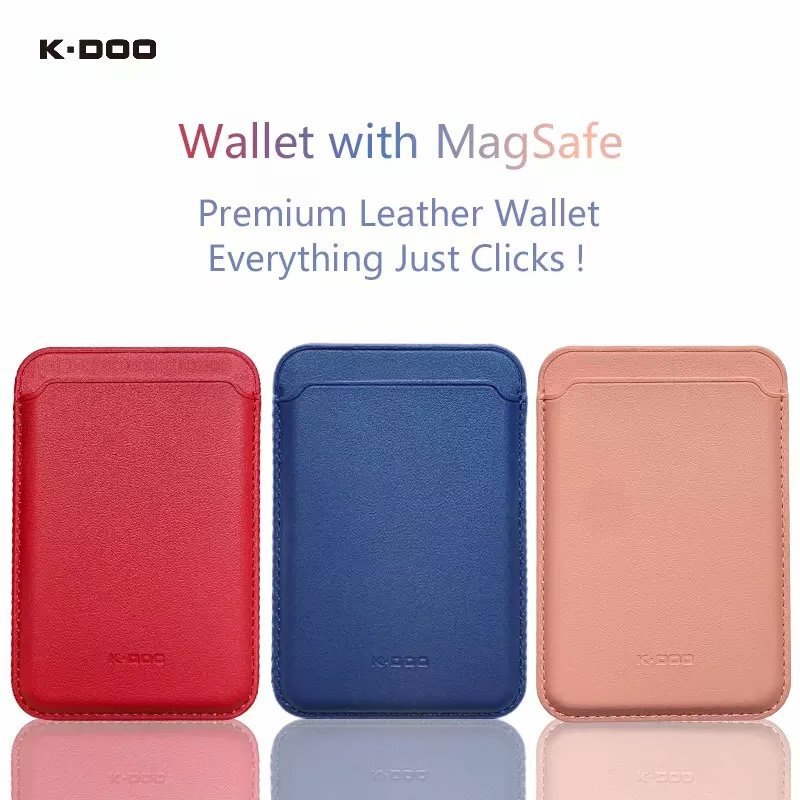 K-Doo Wallet MagSafe leather card holder protective cover magnetic card holder for iPhone14series
