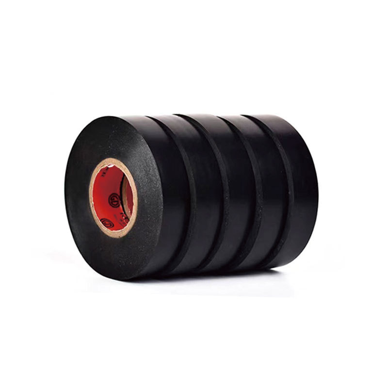 Cinta aislante genuina, PVC resistente a altas temperaturas de 25 mm, impermeable, alta adherencia, rollo grande de cinta negra de 18 mm, cinta aislante