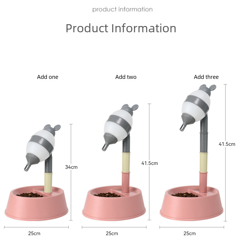 Pet water fountain dog basin feeding cat water dispenser dog kettle…