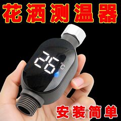 高端家用烫伤花洒智能数显温度计幼儿孕妇老人淋浴显示器温度表