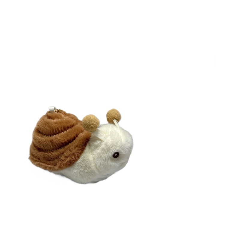 在庫ありかわいい小さなカタツムリぬいぐるみカタツムリぬいぐるみバッグ小さなペンダントゲームシティキャッチャーマシン人形|undefined