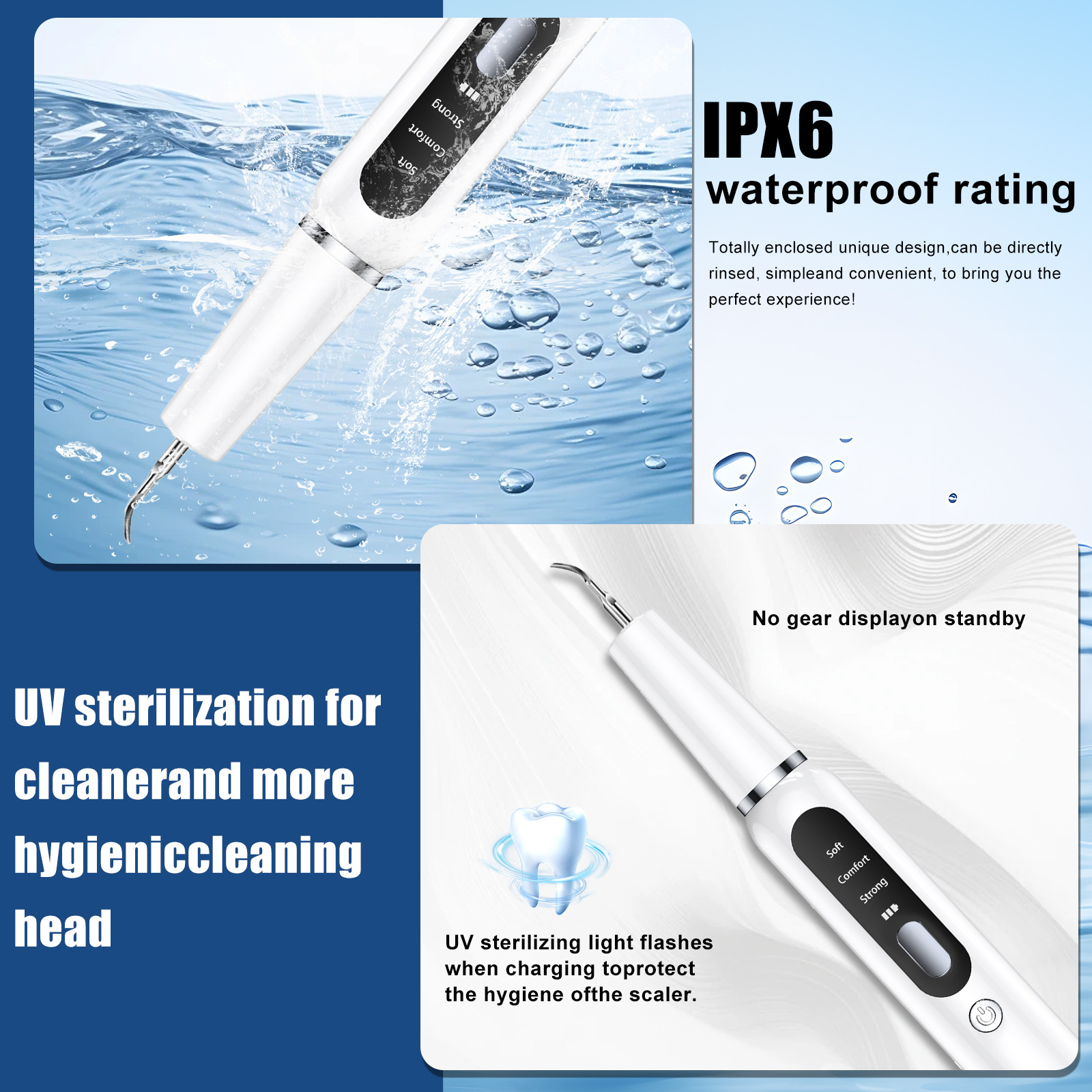 Limpiador dental ultrasónico transfronterizo para mascotas Laisen, limpiador dental eléctrico para perros, dispositivo dental de belleza para el hogar, máquina de eliminación de cálculos