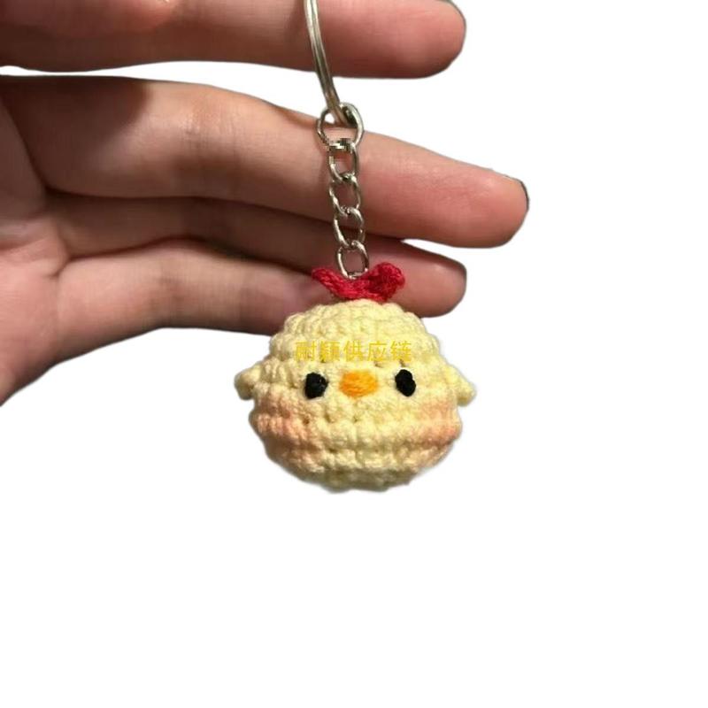 新商品のチンコのキーホルダーは手作りの手作業の毛糸のかぎ針で編みます。|undefined