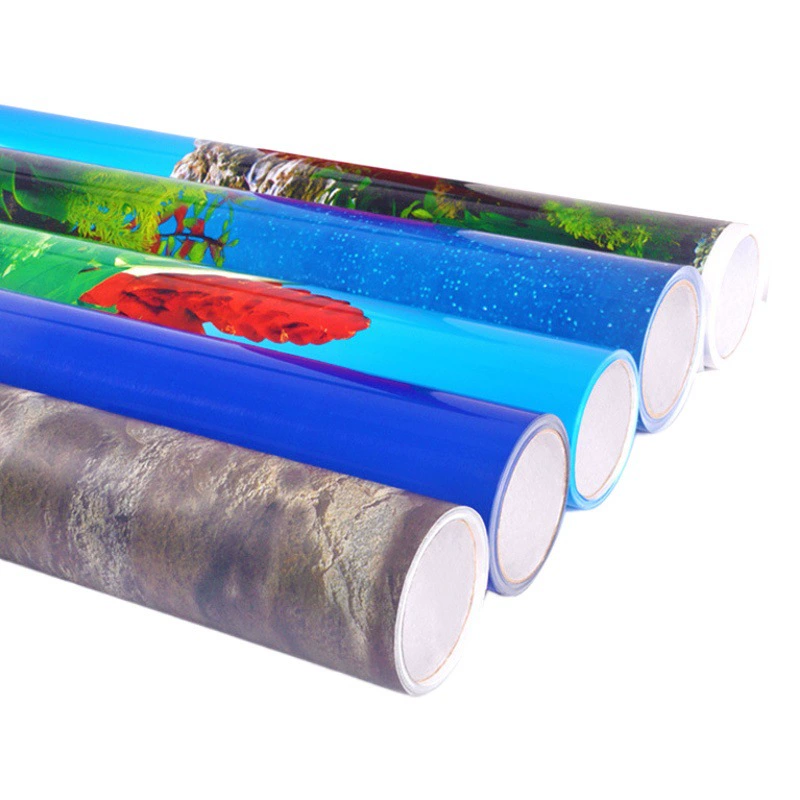 Фоновая бумага для аквариума, картина HD, стерео обои для аквариума, фоновая живопись, двусторонний аквариум, декоративная наклейка для аквариума