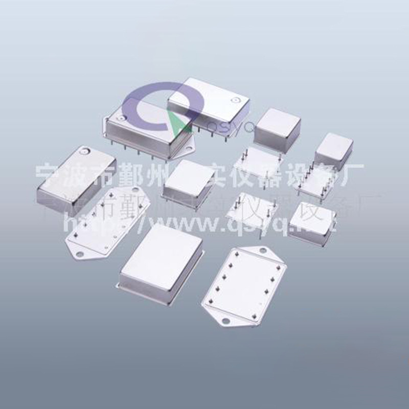 宁波厂家供应多规格平底式微点路金属封装外壳