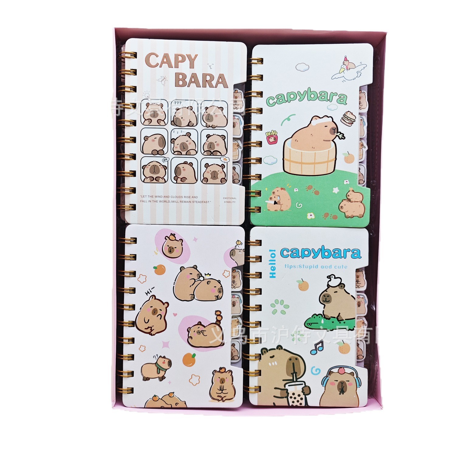 Cuaderno de Espiral con Estampado Dorado 48K para Estudiantes y Oficina image 5