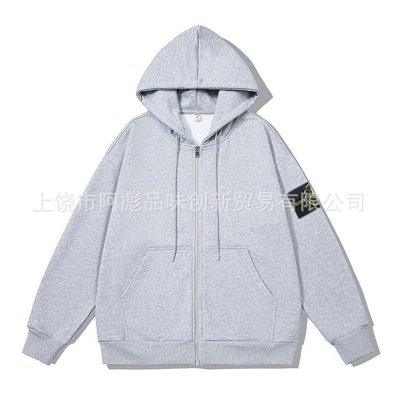 Трансграничные бестселлеры Amazon для мужчин и женщин, флисовые толстовки на молнии с логотипом, толстовки с термопереносом, рубашки на молнии европейского размера, уникальные оптовые продажи