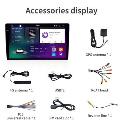 Wholesale factory direct sales fangyitong UIS7870 Android 12+512g car 2K Universal central control navigation