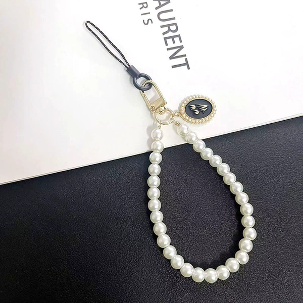 Black Tulip [Glass Beads + Small Black Rope]