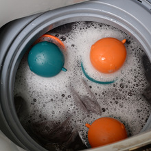 新款创意河豚洗衣机漂浮物过滤网袋滤毛器除毛器去污洗衣球洗护网