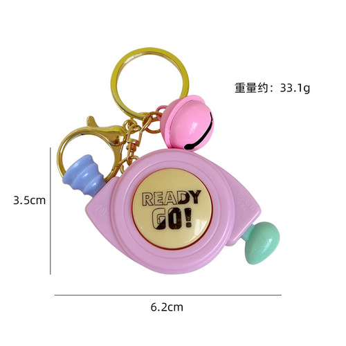 Creative Rhythm Master Game Console Keychain Mini Electronic Game Console Interactive Game Toy Small Pendant Wholesale