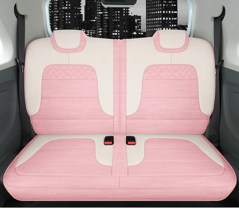 022 Dongfeng scenery miniEV seat cover mini New Energy linen all-inclusive four seasons cartoon special seat cover
