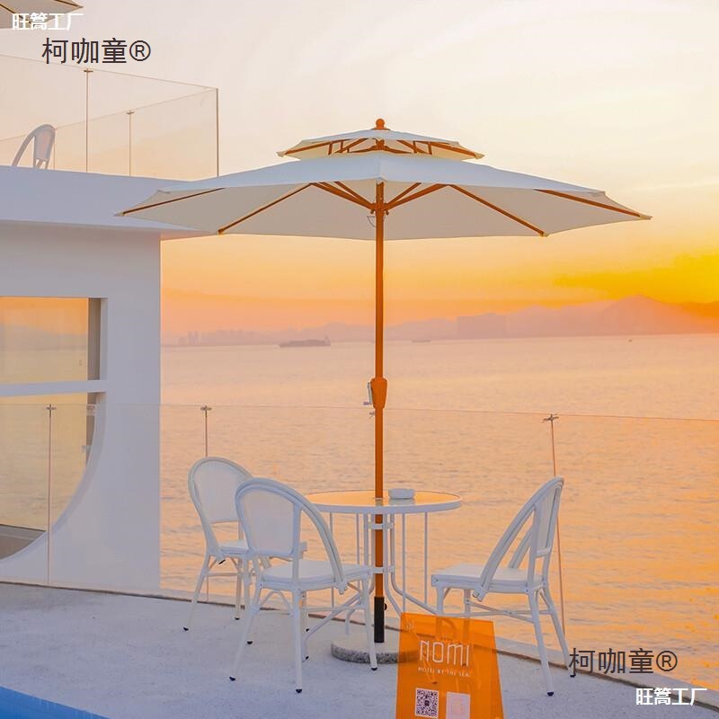 Outdoor Tables and Chairs with Umbrellas, Large Outdoor Sunshade Umbrellas, Manufacturer of Sun Umbrellas, Patio Umbrellas, Beach Center-Pole Umbrellas, Metabo