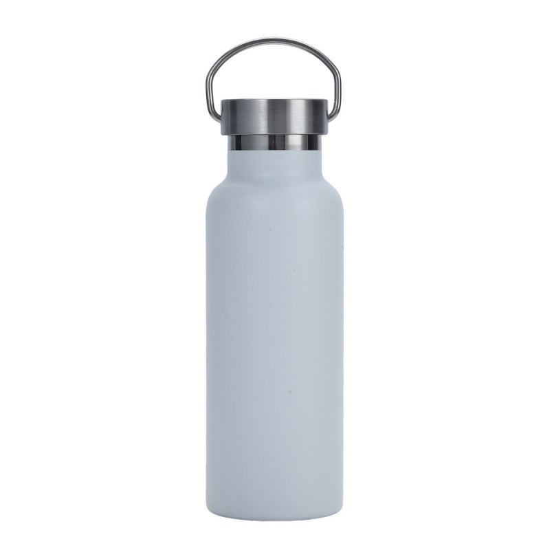 White with steel cover