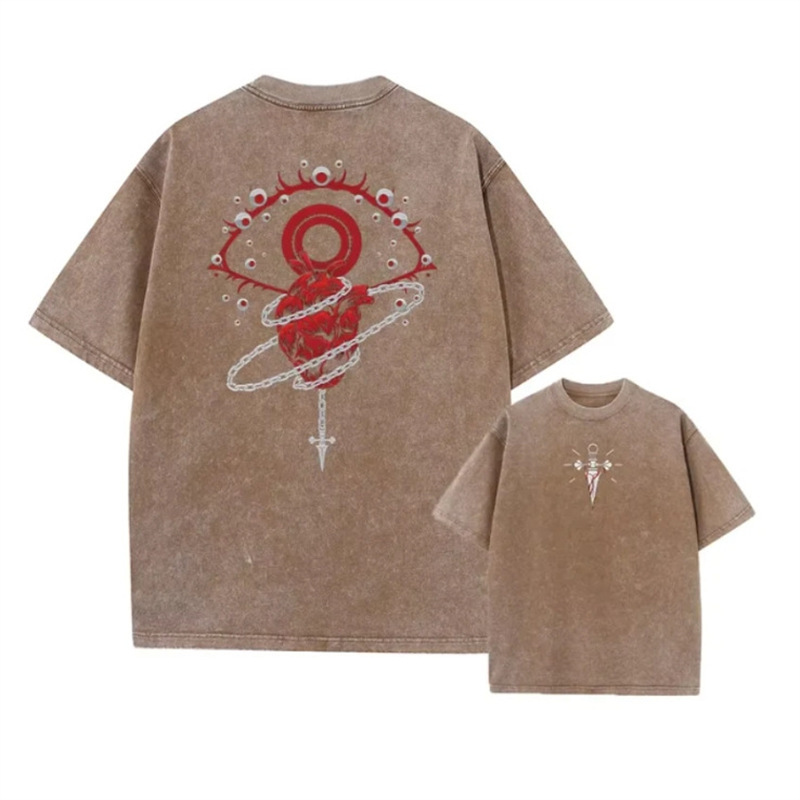 水洗いして古い半袖tシャツを作ります。|undefined