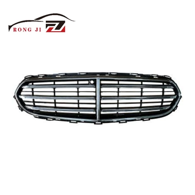 Suitable for the New 20-23 Mercedes-Benz E-Class W213 Executive Version Front Grille Intake Grille Maybach Grille 213880 (Zhongwang) - silver-with-camera
