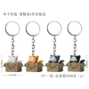Please take away the red-mouthed cat keychain