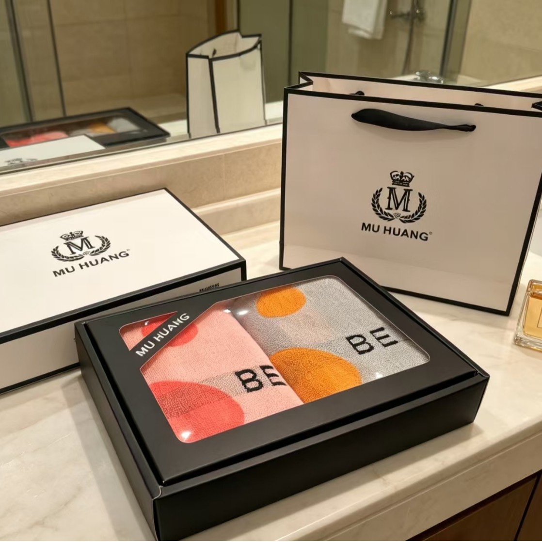 毛巾生产厂家批发美好毛巾32股礼盒家用吸水不掉毛纯棉毛巾伴手礼