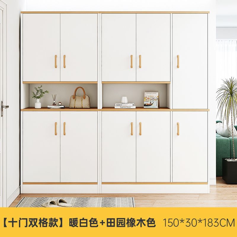 家用鞋柜大容量入门置物柜简约现代门口玄关柜收纳储物柜鞋架其他|undefined
