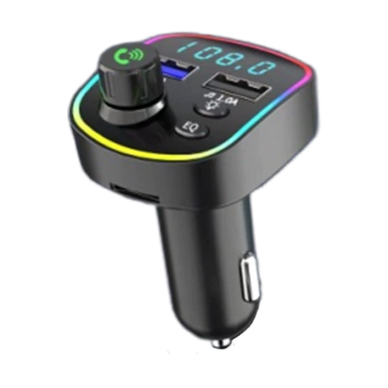 Q2 Cross -border explosion car Bluetooth MP3 player Intelligent Bluetooth chip U disk/TF card is plugged in
