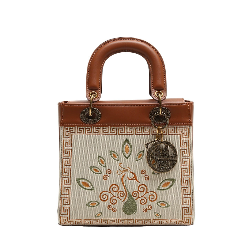 Ретро-сумка с вышивкой, высококачественный стиль, оптовая продажа.