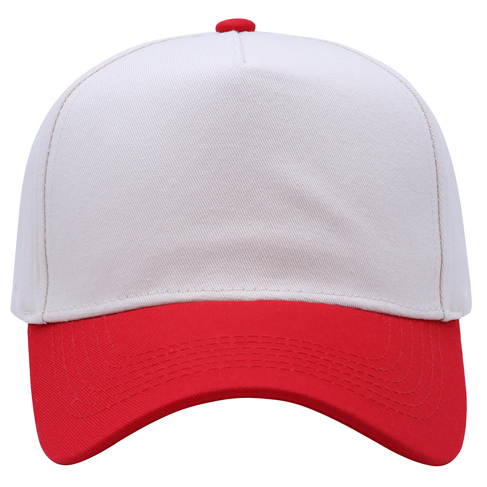 Modieuze dames baseballcap five panel in colorblock stijl_voghion.com