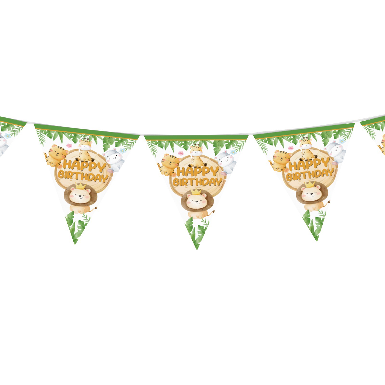 Amazon nuevo animal de la selva tema de la decoración del Partido de cumpleaños plato de papel desechable traje suministros de diseño de fiesta