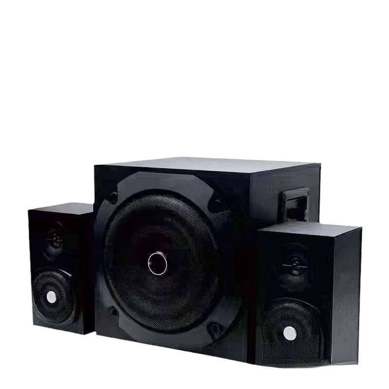 德国巨炮 蓝牙音箱家用音响有源2.1电脑电视台式木质组合低音炮|undefined