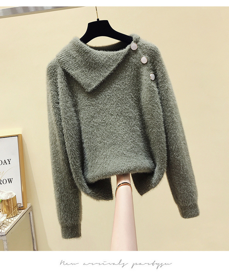 Women's Clothing Autumn and winter three piece suit for women, designer sweater, thickened slim vest coat, high waist, wide leg casual pants_voghion.com