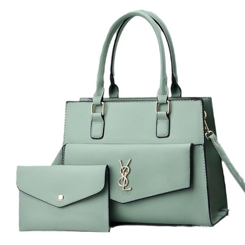 High-end solid color women's bag 2024 high-end large-capacity handbag Korean version autumn and winter new style mother-in-law single shoulder women's bag