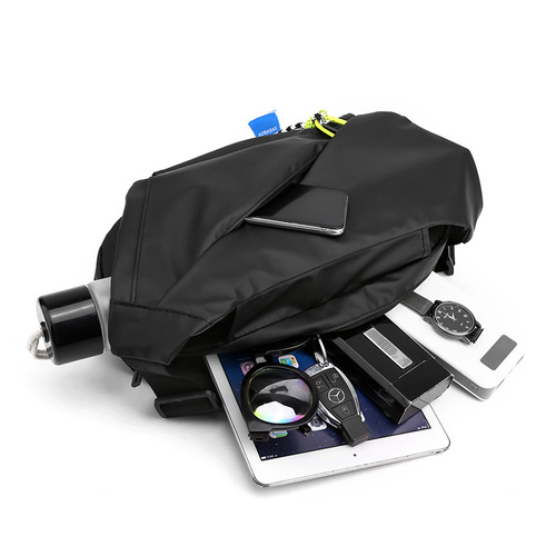 Men's Chest Bag  New Fashion Crossbody Bag Casual Sports Street Trend Unisex Shoulder Backpack
