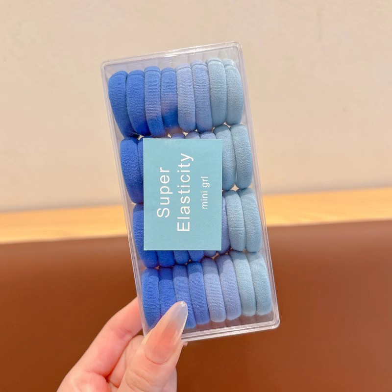 Niños cuerdas de cabello de dopamina de color niñas cuerdas de cabello de correa de cabello anillo de cabello bebé de alta elasticidad no lesiones cabello