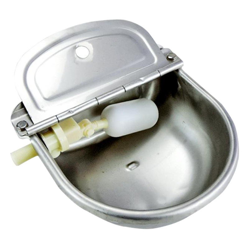 Bebedero de Acero Inoxidable para Ganado, Bebedero Automático Tipo Flotador para Ganado, Bebedero para Ganado, Caballos y Ovejas, Equipo de Bebida para Ganado