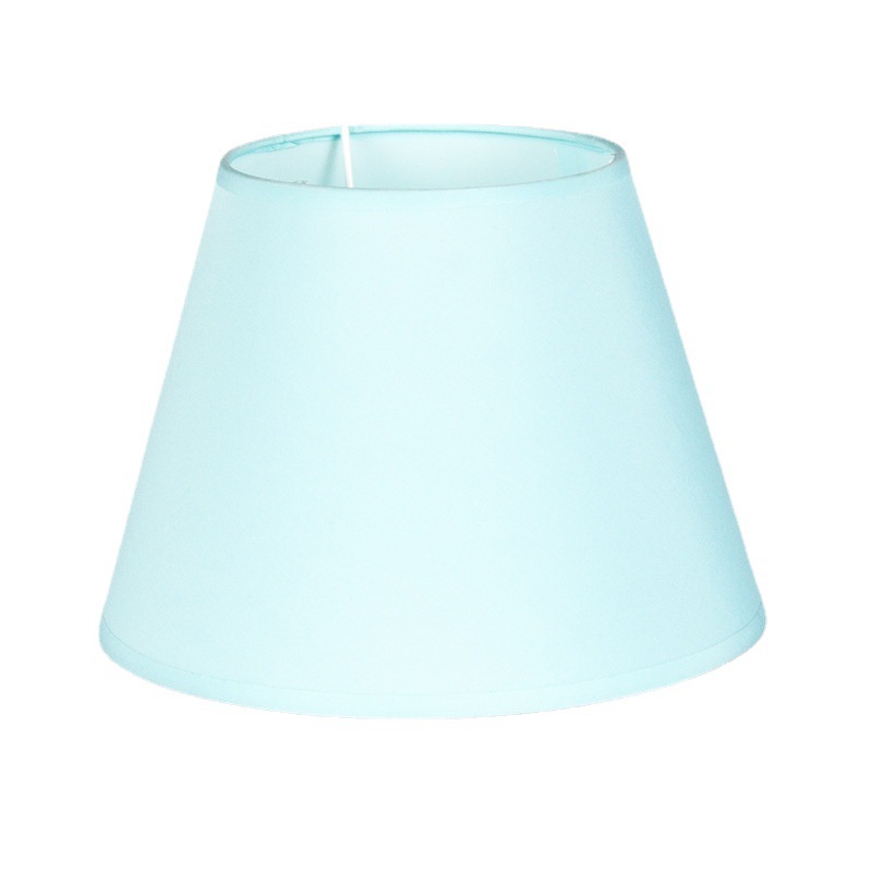 Pantalla de tela de 10 pulgadas para lámpara de mesa de noche, repuesto para proyectos hoteleros y hostales, carcasa de iluminación E27, accesorio de iluminación impreso