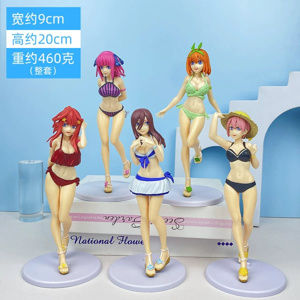 Swimwear flower marry 5-piece set-bag load (single price is shot at multiple of 5)