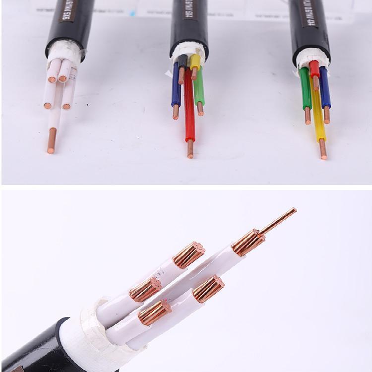 交联聚乙烯铜芯电力电缆YJV 五芯5*1.5/2.5/4/6/10/16平方