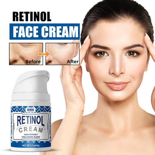 SUMAX Cross-border Export English Packaging Amazon Temu Retinol Cream 50ml Pressurized