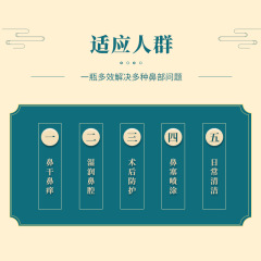 Factory-direct Nasal Decongestant Balm Wholesale Herbal Anti-Inflammatory Ointment for Nasal Congestion, Plus Bai Cao Gao for Dry, Itchy, and Blocked Nose