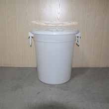 潮州饶平批发塑料加厚大容量大白桶 牛奶工厂搅拌包装收纳运输桶