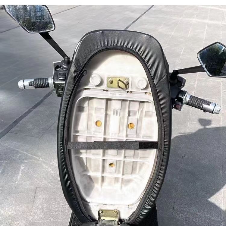 Electric Car Waterproof Cushion Cover Four Seasons Universal Pedal Motorcycle Sunscreen Cushion Cover Battery Car Leather Cushion Cover