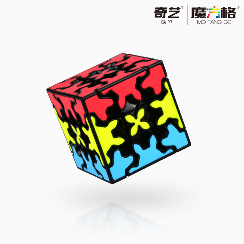 奇芸魔方眼幼稚園児童啓蒙ルービックキューブ知育玩具火山凹凸ユニコーンプリン毛虫|undefined
