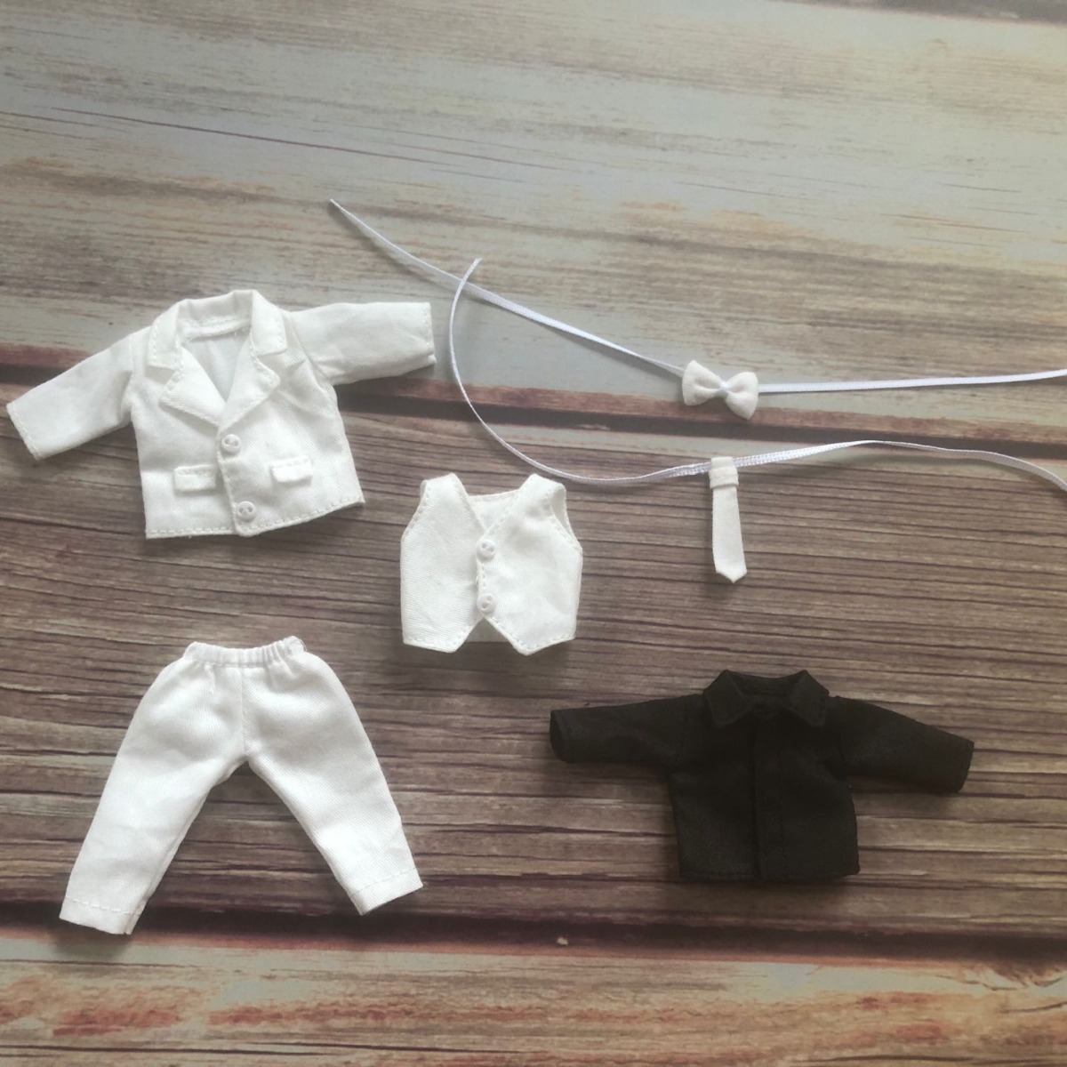 obitsu11ob11azone12cu-poche lindo porco anjo ob11 roupas de bebê terno colete terno