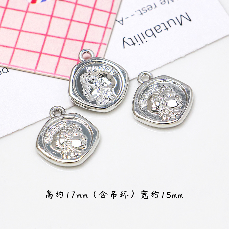 DIY百合蝶結びの愛の星梅の花のアルファベットのペンダントの手作りの材料のネックレスのブレスレットの耳のアクセサリーのペンダント|undefined