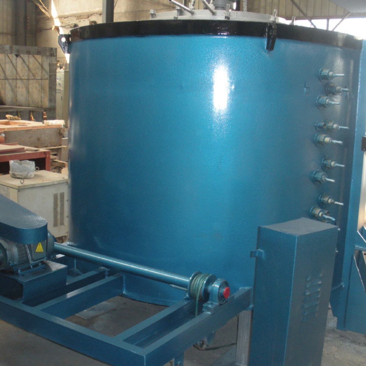 滚筒式转炉，RG2系列滚筒式电阻炉950 ℃淬火，