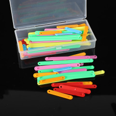 Polygons Bar Splicing Strip Demonstration of Three Sides Relationship Triangle Parallelogram Cube Frame Cut Model Wholesale 